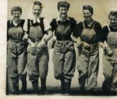 Group of Land Army women