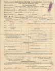 Albert Crandon's tax return form in Ohio,...