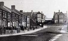 View up Windsor Road, Barry