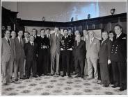 Prince Charles Visiting the Dock Offices, Barry