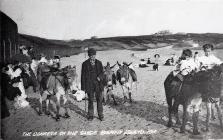 The Donkeys on the Sands, Barry Island