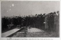 The Cutting of the First Sod
