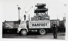 Harfoot Lorry at Barry Docks 