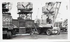 Cranes on Barry Docks 