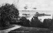 The Pier from Windsor Gardens, Penarth