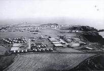 Aerial photograph of HMS Harrier Dale...