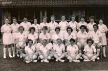 Image of WRNS / Wrens in their cricket whites...