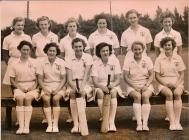 Image of WRNS / Wrens in their cricket whites...