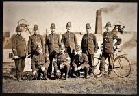 Somersetshire Constabulary in the Rhondda.