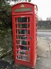 Telephone Call-Box On Corner With Road to St...