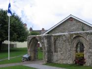 Medieval Structure in The Churchyard, Tenby