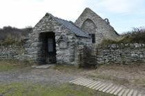 Lychgate at the Church of St Tanwg, Llandanwg