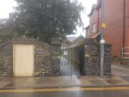 Gate piers and gates at Rose Hill Street...