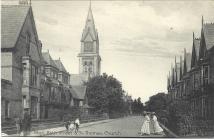 Bath Street and St Thomas Church, Rhyl early...