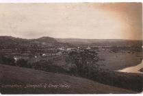 Photograph possibly a postcard of Carmarthen...