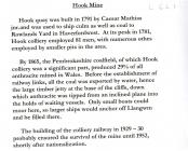 Hook Mine - brief information on Hook Colliery...