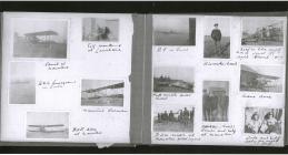 Thirteen photographs including HMS Courageous,...