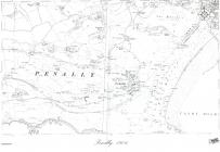 Copy of Penally map Pembrokeshire 1906