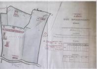 Plan of Penally Hut Encampment Pembrokeshire