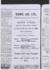 Newspaper advertisements regarding George Ace...