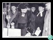 Black and white photograph of Chief Rabbi...