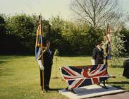 Cowbridge British Legion seat presentation 1996