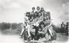 Women's Land Army in Solbury, Pembrokeshire