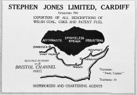 An advert for Stephen Jones Limited., Cardiff