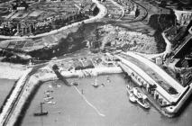 Aerial views of Barry, Barry Harbour 