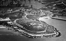 Aerial views of Barry, Nell's Point