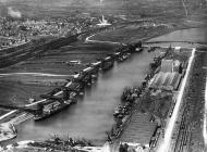 Aerial views of Barry Docks