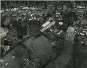 Aerial view of central Cowbridge May 1967