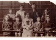 Mum (Violet Stevens) at school, Pencoed, 1920s