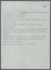 1971 Questionnaire response by George Parcell