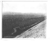 Frankley Reservoir stream diversion and east wall.