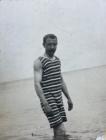 Photograph: a man wearing a swimsuit, Anglesey