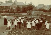 Stacey Road Board School pupils