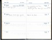 Llannant farm diary wk beginning 29th May 1972