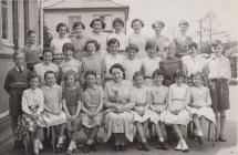 Bala Primary School Choir, 1958