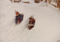 Snow in Beddau, 1982