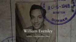 Bywgraffiad Byr o William 'Bill' Eversley