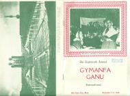 Rhaglen 1949 ar gyfer y 18fed Gymanfa Ganu...