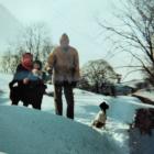 Snow in Llanarmon-yn-Iâl, 1980