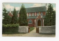 St Martin's Church, Caerphilly [postcard]