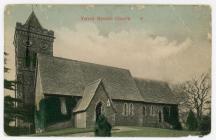 Ystrad Mynach Church [postcard]