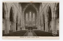 Interior, St. Peter's Church, Pentre ...