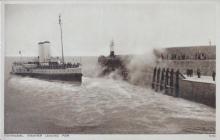 Porthcawl, Steamer leaving pier