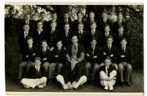 Cowbridge Grammar School group 1950s