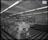 Glass negative: Interior, George Mason, Holyhead