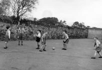 Ysgol Bodlondeb boys playing football